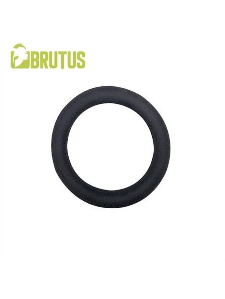Silikonowy pierścień erekcyjny Brutus Slim Donut Silicone Cock Ring Black 50 mm