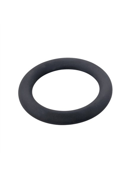 Silikonowy pierścień erekcyjny Brutus Slim Donut Silicone Cock Ring Black 50 mm
