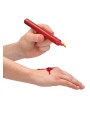Teasing Wax Candles Large 4-Pack Red - Czerwony Zestaw Długich Świec Do Bdsm Ouch! by Shots