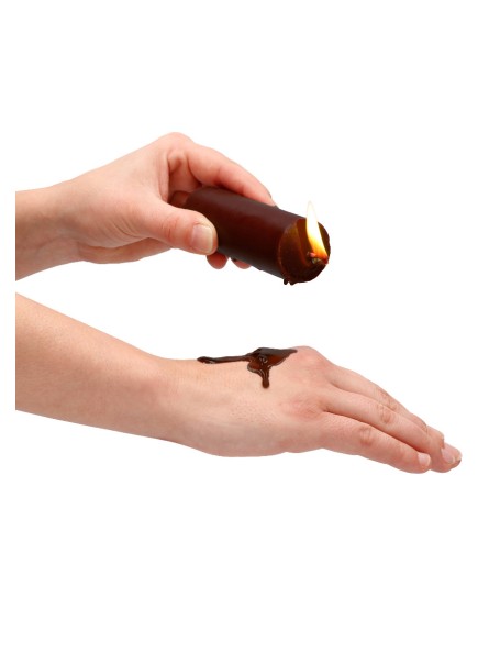 Wax Play Candle Chocolate Scented - Świeca Do Bdsm O Zapachu Czekolady Ouch! by Shots