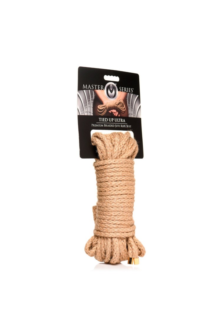 Tied Up Ultra Premium Braided Jute Rope 15M Master Series