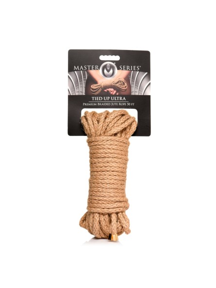 Tied Up Ultra Premium Braided Jute Rope 15M Master Series