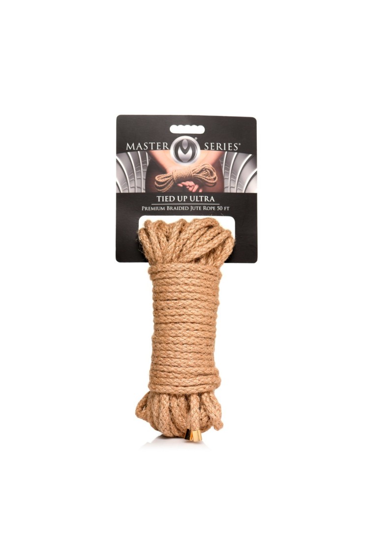 Tied Up Ultra Premium Braided Jute Rope 15M Master Series