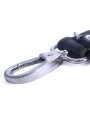 Krótka smycz Short Leather Bondage Leash Black Brutus