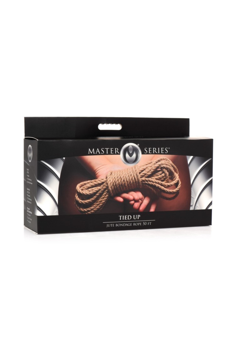 Tied Up Jute Bondage Rope 15M Master Series