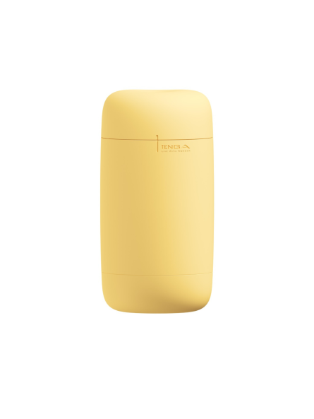 Masturbator Puffy Custard Yellow Tenga