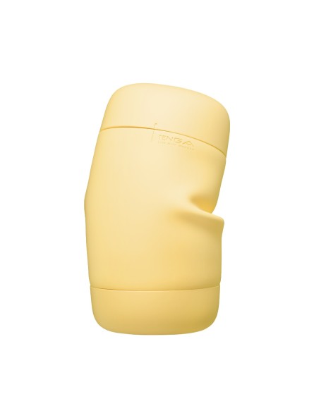 Masturbator Puffy Custard Yellow Tenga