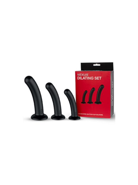 Zestaw Dilatorów Dilator Set Silicone Anal Dildos S,M,L Nexus