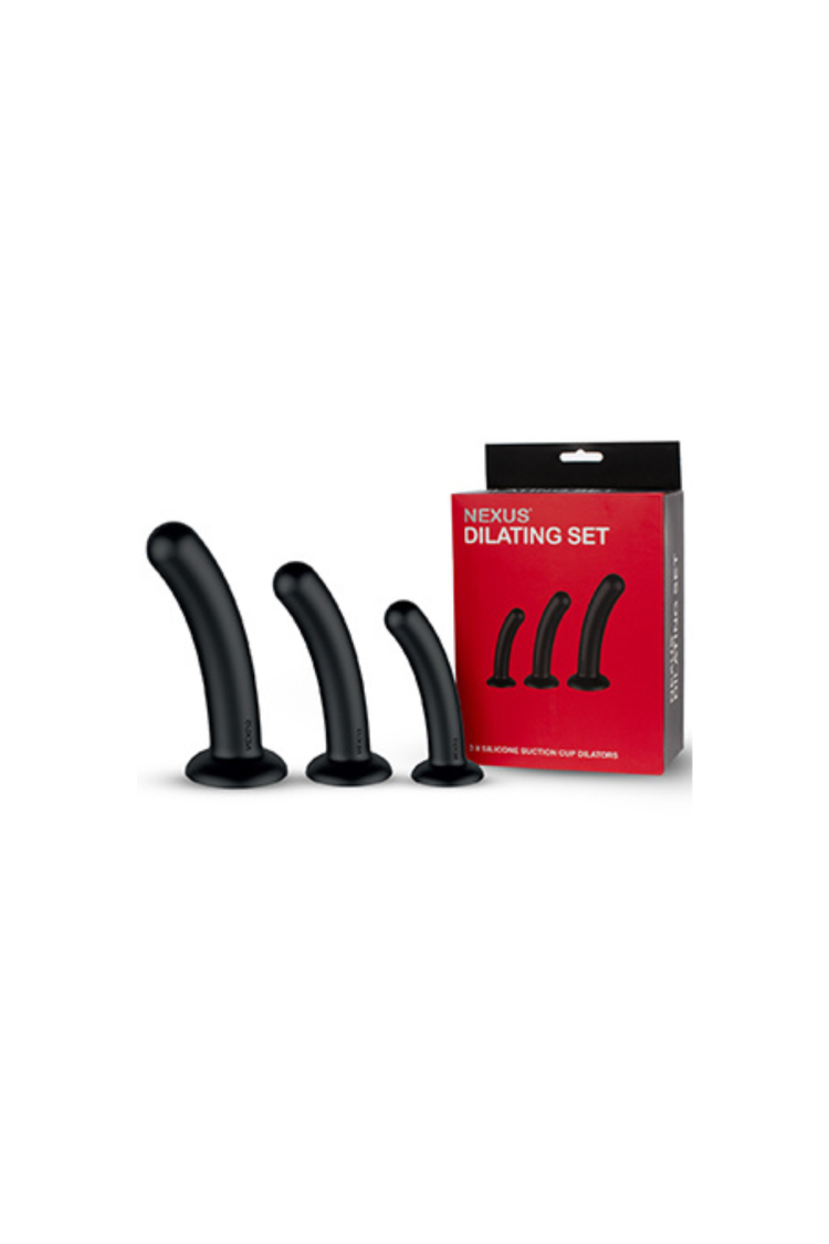 Zestaw Dilatorów Dilator Set Silicone Anal Dildos S,M,L Nexus