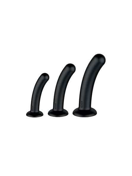 Zestaw Dilatorów Dilator Set Silicone Anal Dildos S,M,L Nexus