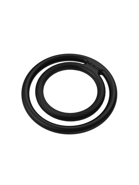 Pierścień Erekcyjny Double Enduro Cock And Ball Ring Nexus