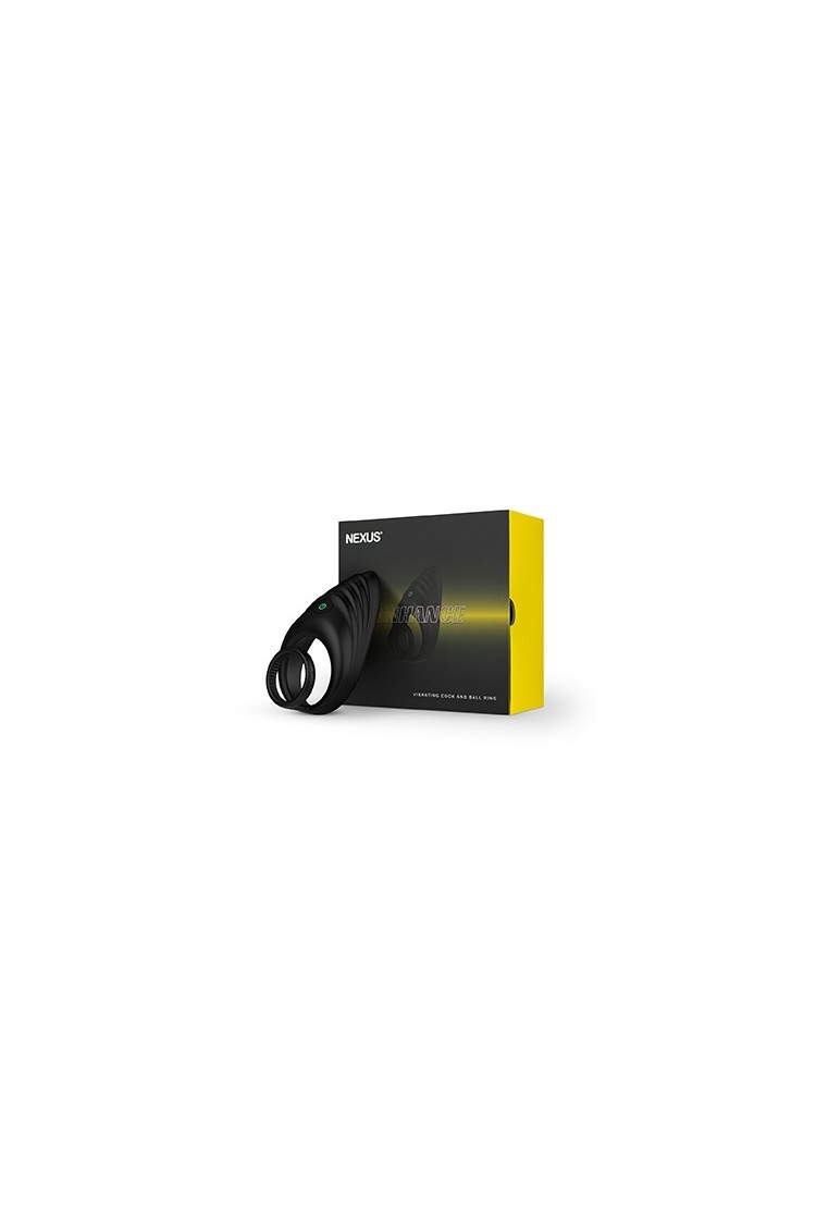 Pierścień Erekcyjny Enhance Cock And Ball Ring Black Nexus