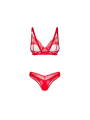 Komplet Bielizny Damskiej Aliosa S/M Obsessive
