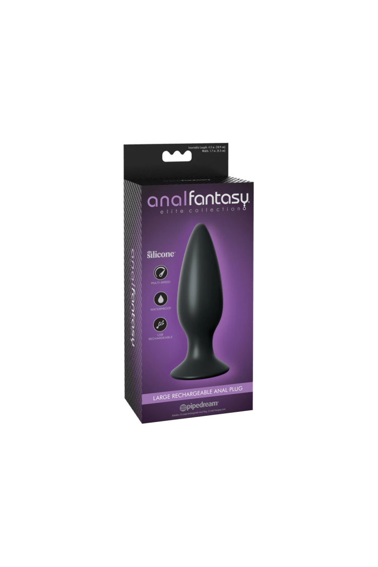 Korek Analny Anal Fantasy Elite Large Rechargeable Anal Plug Pipedream