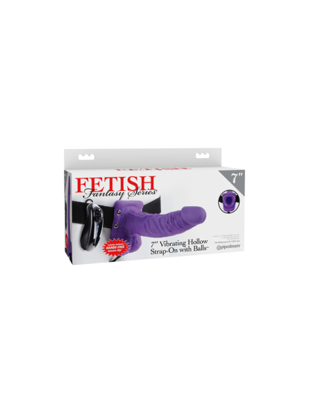 Wibrujący Pusty Strap-On Fetish Fantasy Series 7" Pipedream