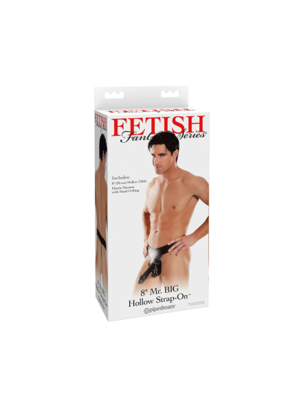 Pusty Strap-On 20Cm Fetish Fantasy Series Mr. Big Black Pipedream