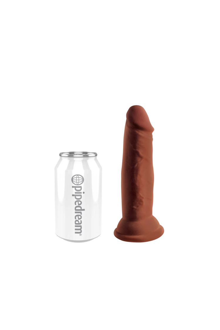 Dildo Plus 15Cm King Cock Triple Density Cock Brown Pipedream