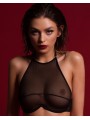 Reina Black Biustonosz Czarny M/L Promees