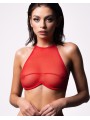 Reina Red Biustonosz Czerwony Xs/S Promees