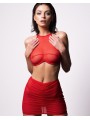 Reina Red Biustonosz Czerwony Xs/S Promees