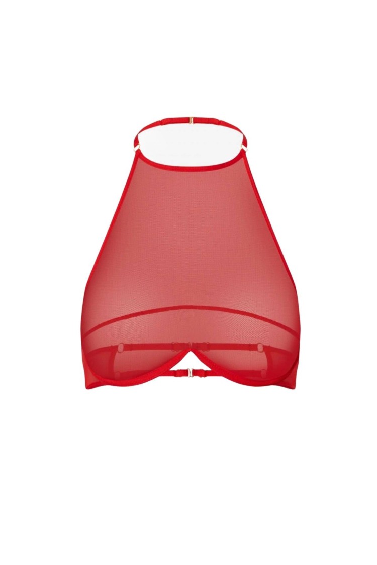 Reina Red Biustonosz Czerwony M/L Promees