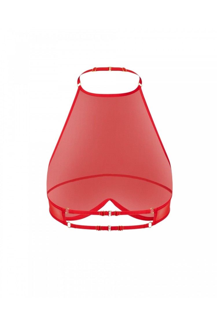 Reina Red Biustonosz Czerwony M/L Promees