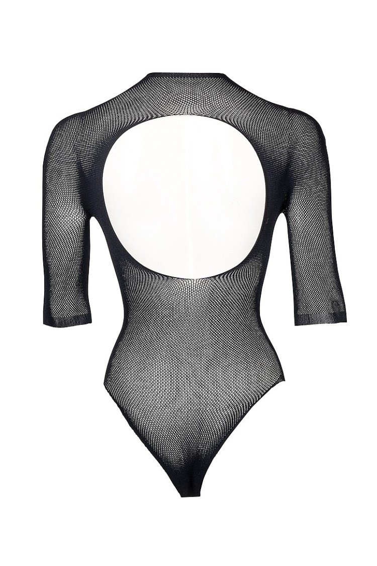 Body Le Désir Short Sleeve Teddy One Size Black Le Désir