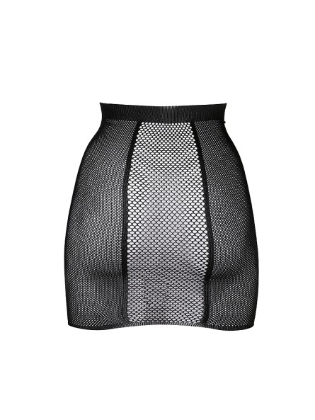 Spódnica Le Désir High-Waist Fishnet Skirt One Size Black Le Désir