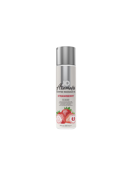 Olejek Do Masażu Aromatix Scented Strawberry 120 Ml System JO