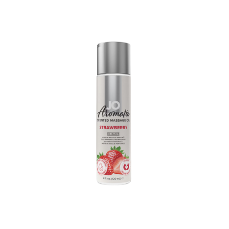 Olejek Do Masażu Aromatix Scented Strawberry 120 Ml System JO