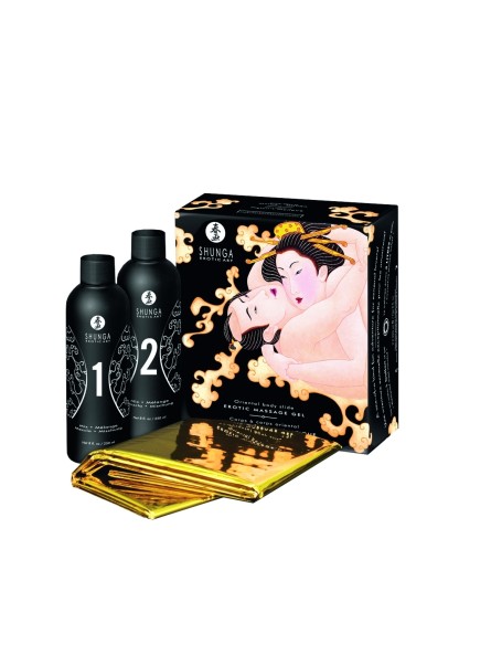 Żel Do Masażu O Zapachu Melona I Mango Melon & Mango Massage Gel 2 X 250Ml Shunga