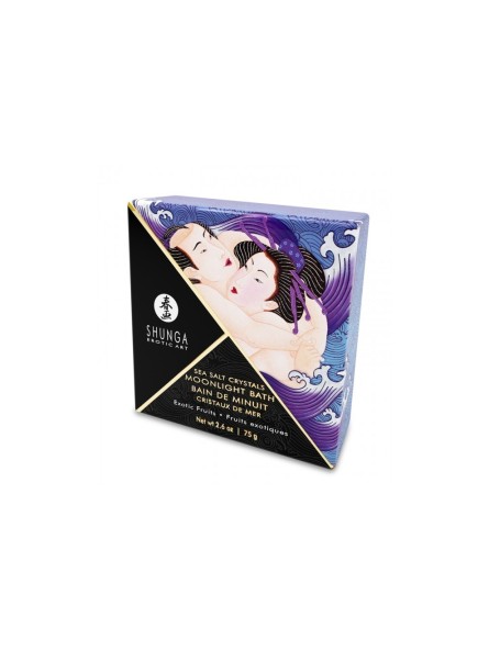 Afrodyzjakowa Sól Morska Do Kąpieli O Zapachu Owoców Egzotycznych Moonlight Bath Exotic Fruits Shunga