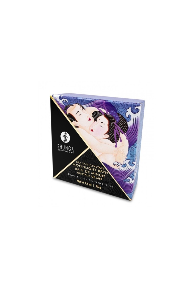 Afrodyzjakowa Sól Morska Do Kąpieli O Zapachu Owoców Egzotycznych Moonlight Bath Exotic Fruits Shunga