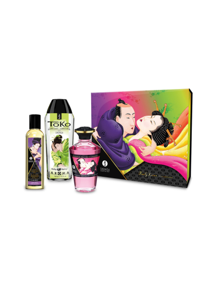 Zestaw Olejków Do Masażu Fruity Kisses Collection Shunga