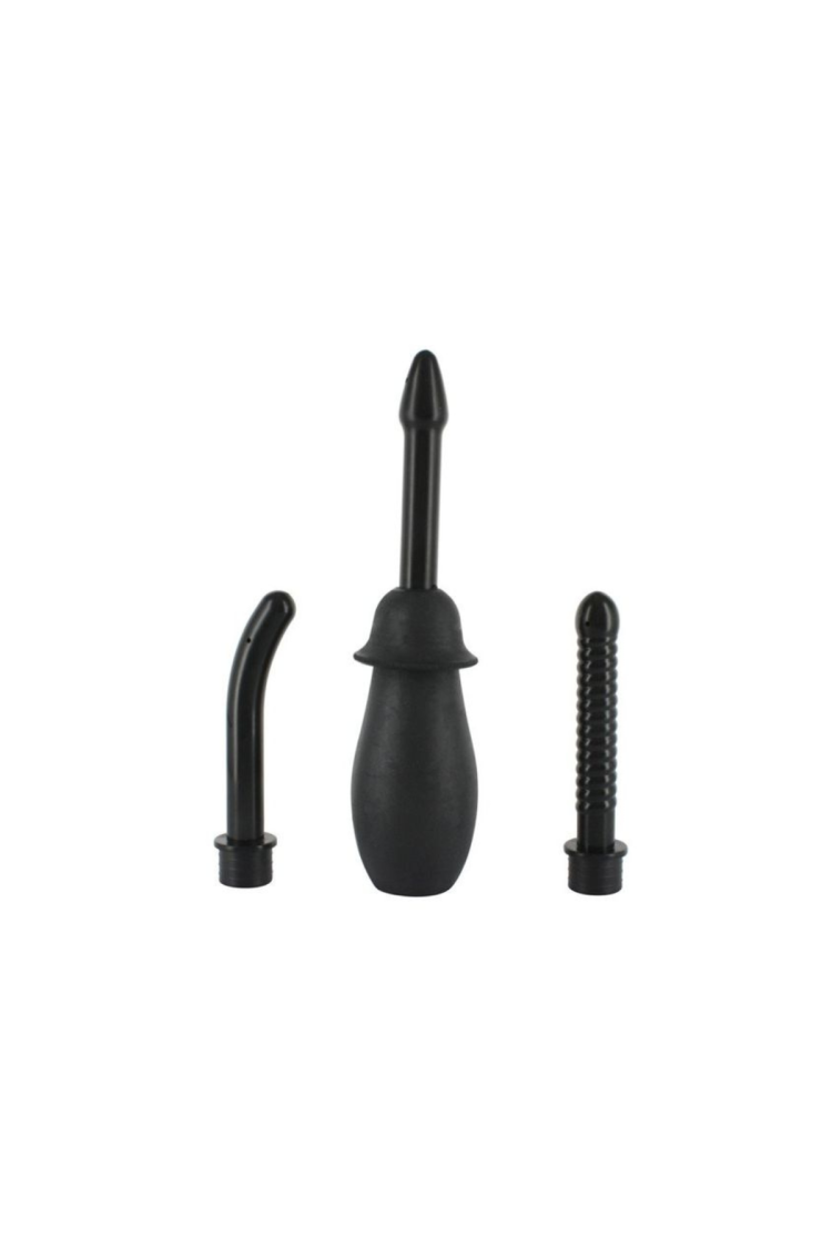 Gruszka Analna Seven Creations Douche Unisex Black Blush