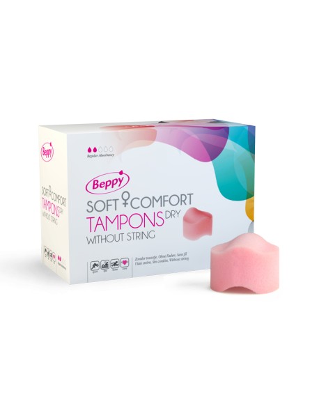 Tampony Bez Sznurka Suche Soft Comfort Tampons Dry 8 Szt. Beppy