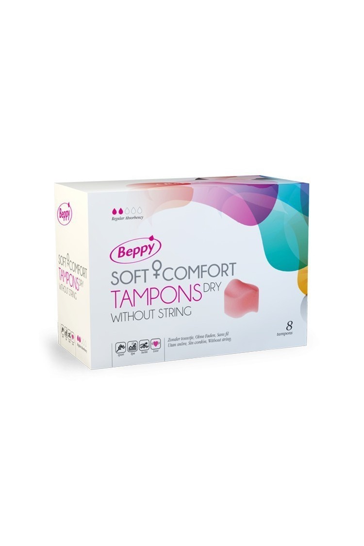 Tampony Bez Sznurka Suche Soft Comfort Tampons Dry 8 Szt. Beppy