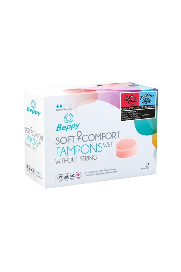 Tampony Soft & Comfort Wet 2Pcs Beppy