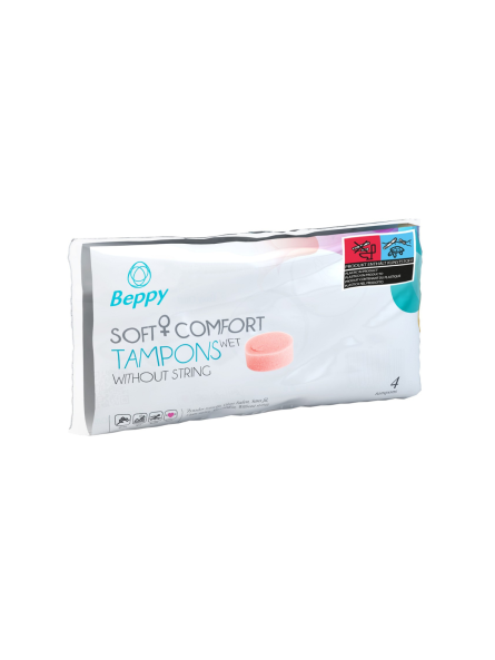 Tampony Soft & Comfort Wet 4Pcs Beppy