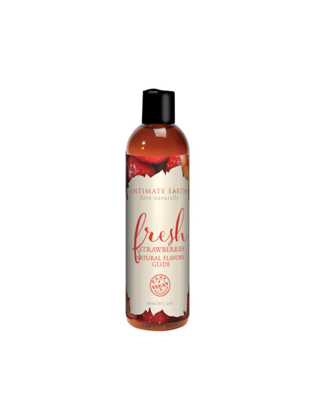Lubrykant Wodny Fresh Strawberries Flavored 60Ml Intimate Earth