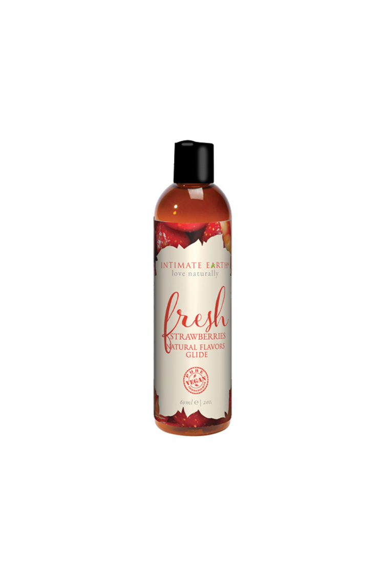 Lubrykant Wodny Fresh Strawberries Flavored 60Ml Intimate Earth