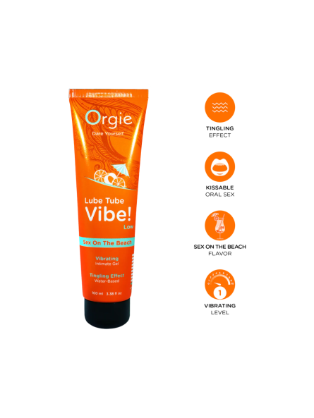 Lubrykant Jadalny Lube Tube Vibe Low Sex On The Beach 100Ml Orgie