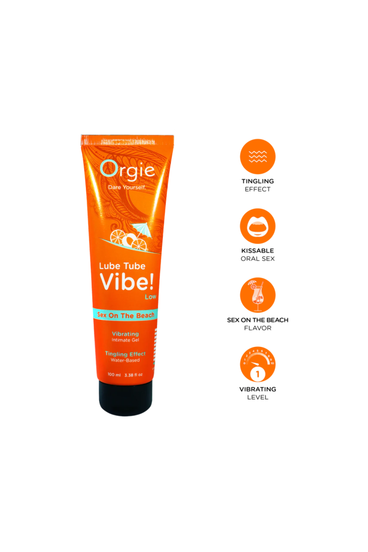 Lubrykant Jadalny Lube Tube Vibe Low Sex On The Beach 100Ml Orgie