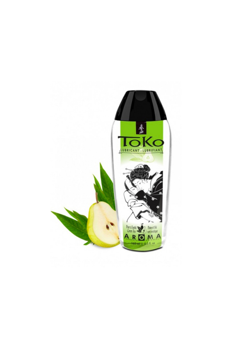 Lubrykant Jadalny Toko Lubricant Pear & Exotic Green Tea Shunga
