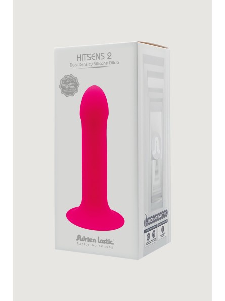 Silikonowe Dildo Premium Hitsens Model 2 Pink Adrien Lastic