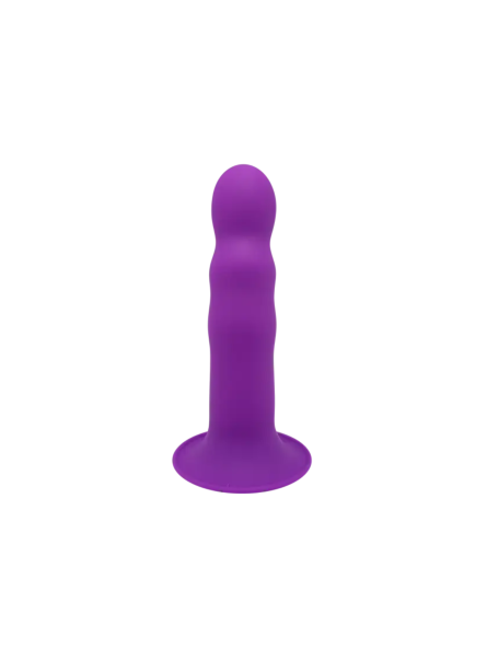 Silikonowe Dildo Premium Hitsens Model 3 Purple Adrien Lastic