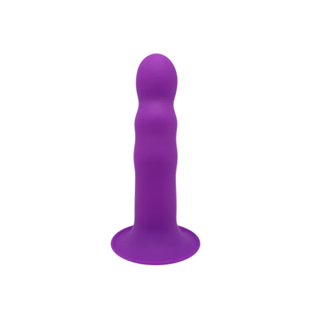Silikonowe Dildo Premium Hitsens Model 3 Purple Adrien Lastic