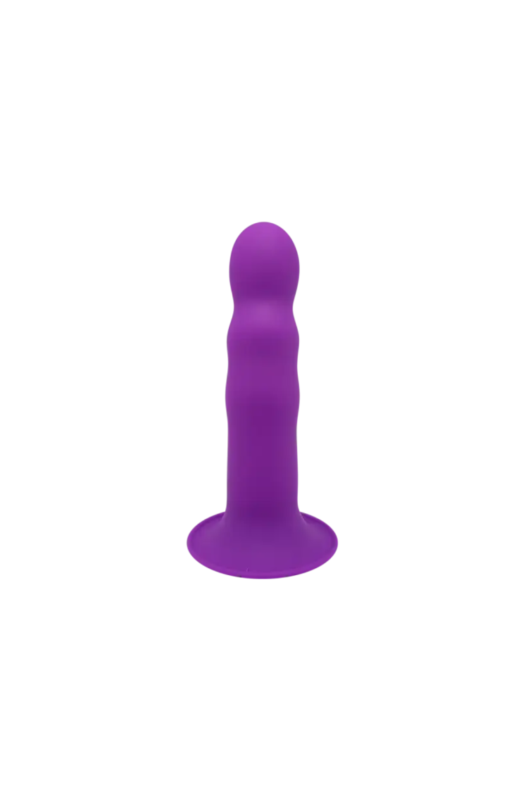 Silikonowe Dildo Premium Hitsens Model 3 Purple Adrien Lastic
