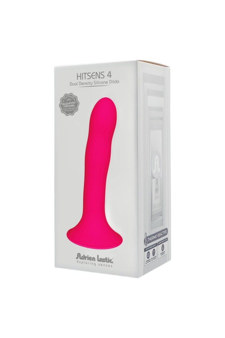 Silikonowe Dildo Premium Hitsens Model 4 Pink Adrien Lastic