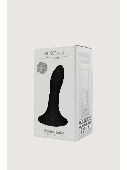 Silikonowe Dildo Premium Hitsens Model 5 Black Adrien Lastic